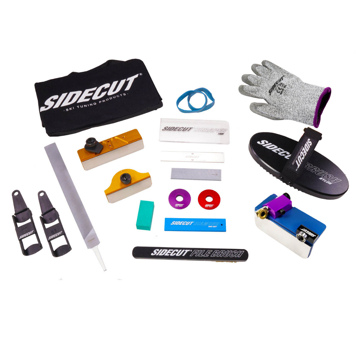 Tooltonic Ultra Tuning Box ➡ set d'affûtage course pour Ski et