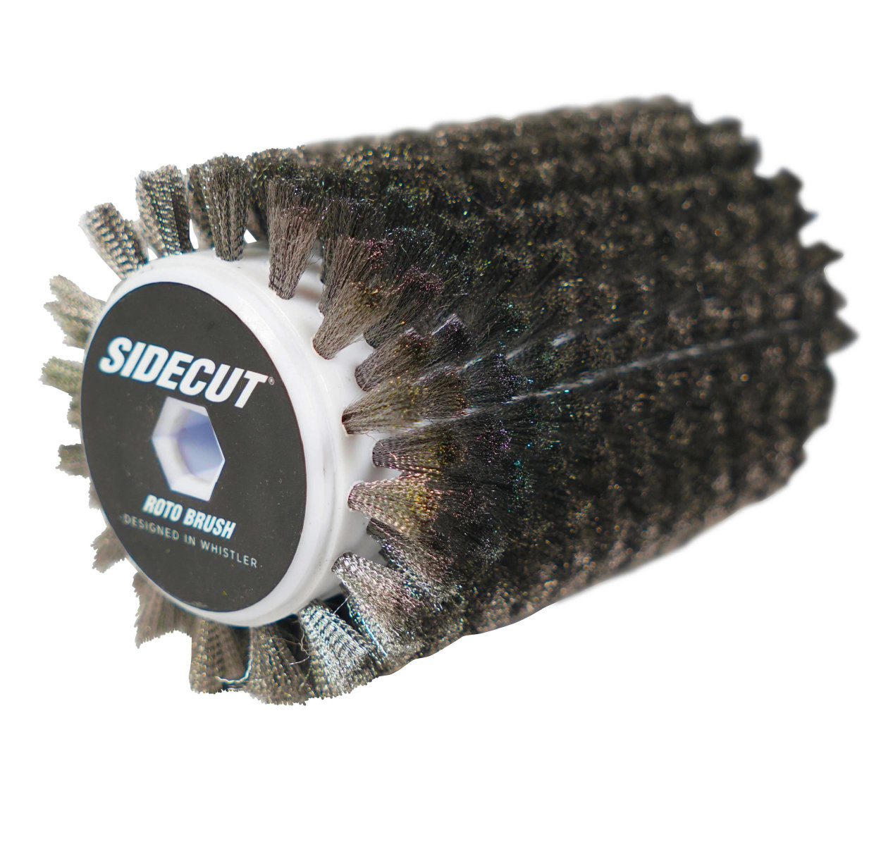 Sidecut Brosse De Laiton Roto  120Mm main image 0