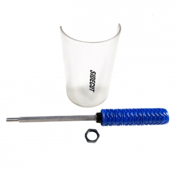 Roto Handle, Axle and Shield - 150mm