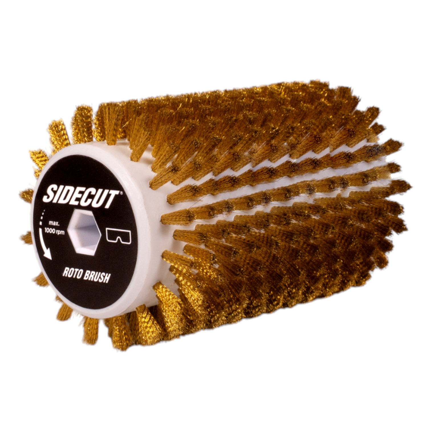 Brass Roto Brush - 120mm