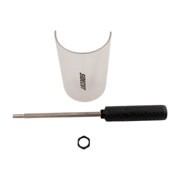 Roto Handle, Axle and Shield - 150mm