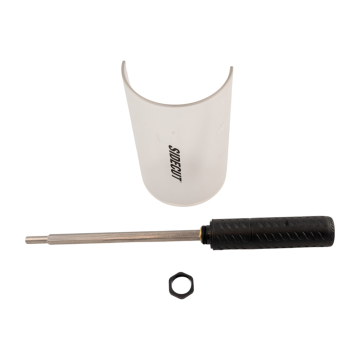 Roto Handle, Axle and Shield - 120mm